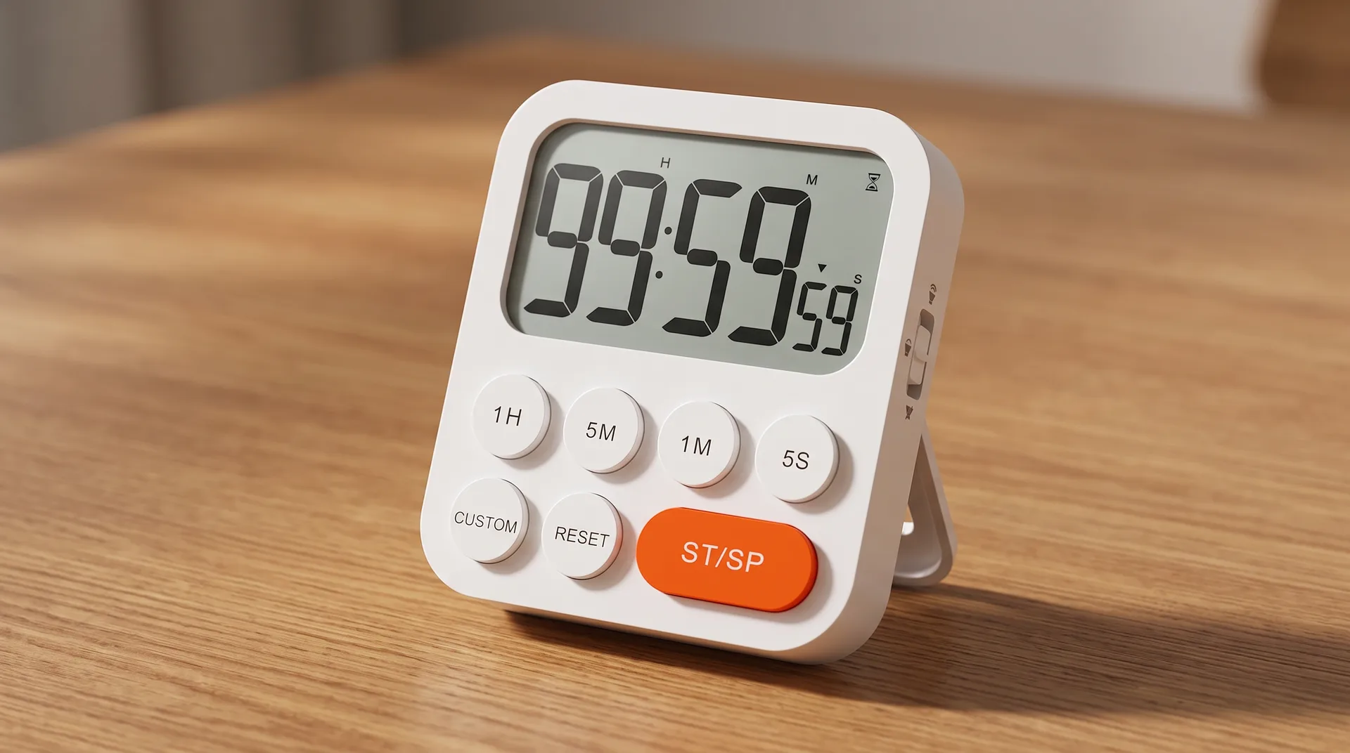 LIORQUE 3-in-1 — Uhr, Countdown & Stoppuhr